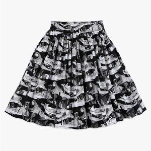 Nightmare Before Christmas Pleated Skirt